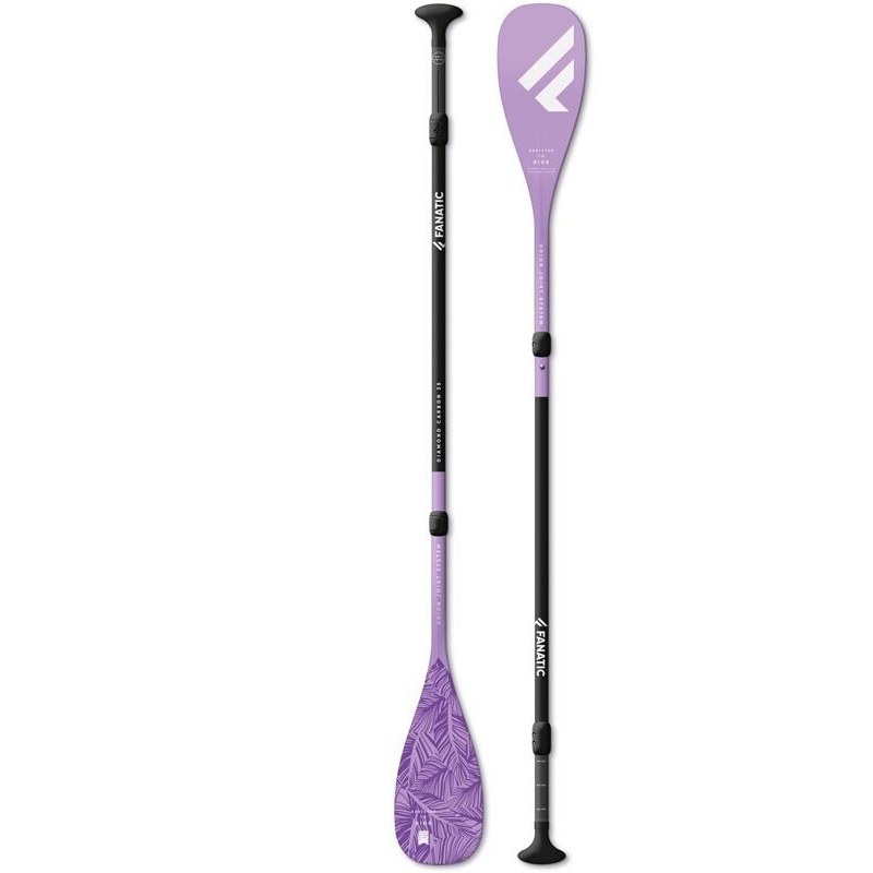 fanatic-diamond-carbon-35-3-pieces-lavender Fanatic Diamond Carbon 35 SUP Paddel | 3-teilig | (lavender) – Bild 1